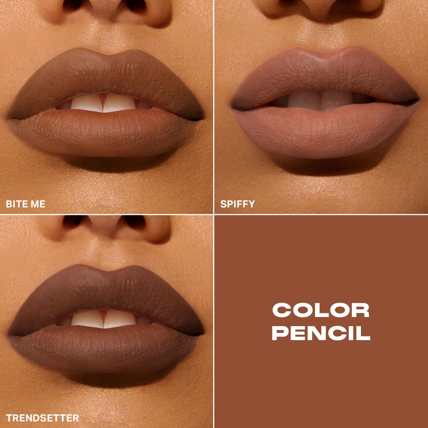 Morphe Color Pencil Bundle - Cream Lip Liner Pencil with a Zero-Tugging Formula - Effortlessly Lines, Defines & Shapes Lips - Bite Me (2 Count)