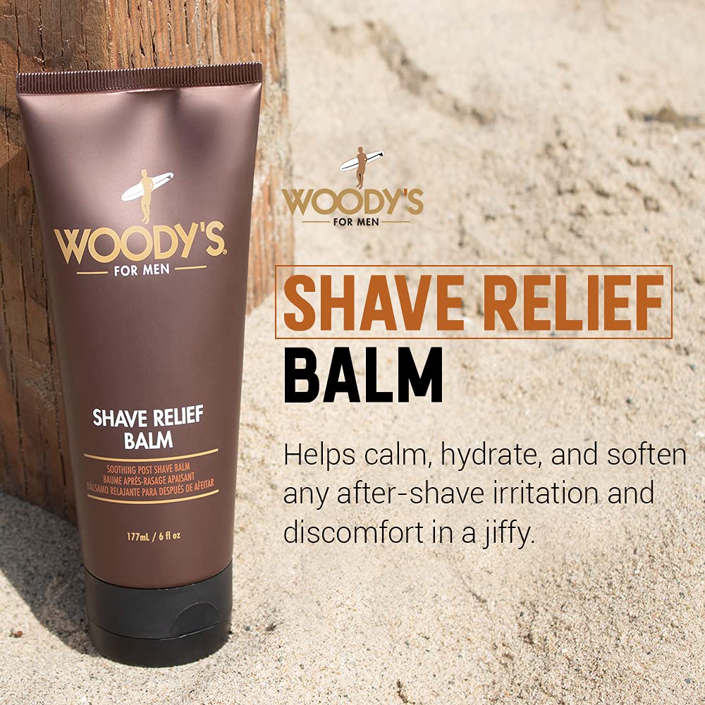Woody's Shave Relief Balm, 6 oz by Woody's