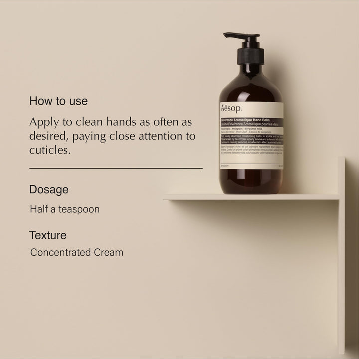 Aesop Reverence Aromatique Hand Balm, 17.2 Ounce
