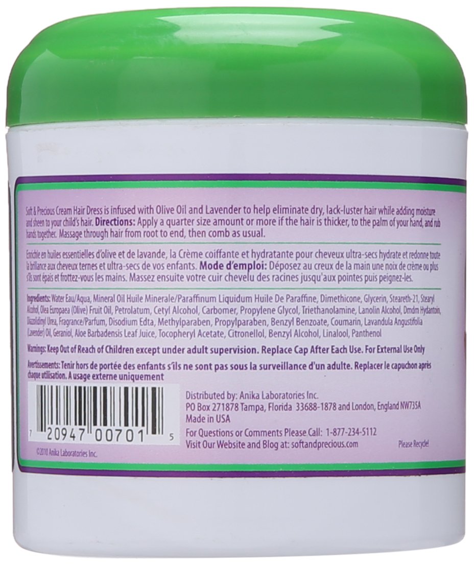 Soft & Precious Moisturizing Creme for Hair Dress, 5 Ounce