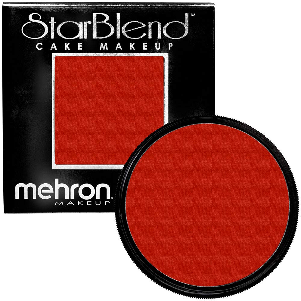Mehron Makeup StarBlend Cake Makeup RED - 2oz