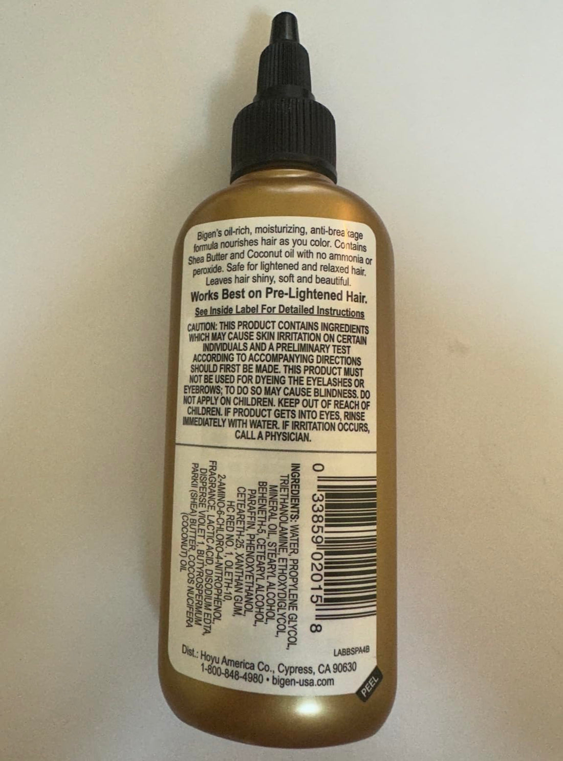 Bigen Semi-Permanent Haircolor #Co4 Light Cognac 3oz (3 Pack)