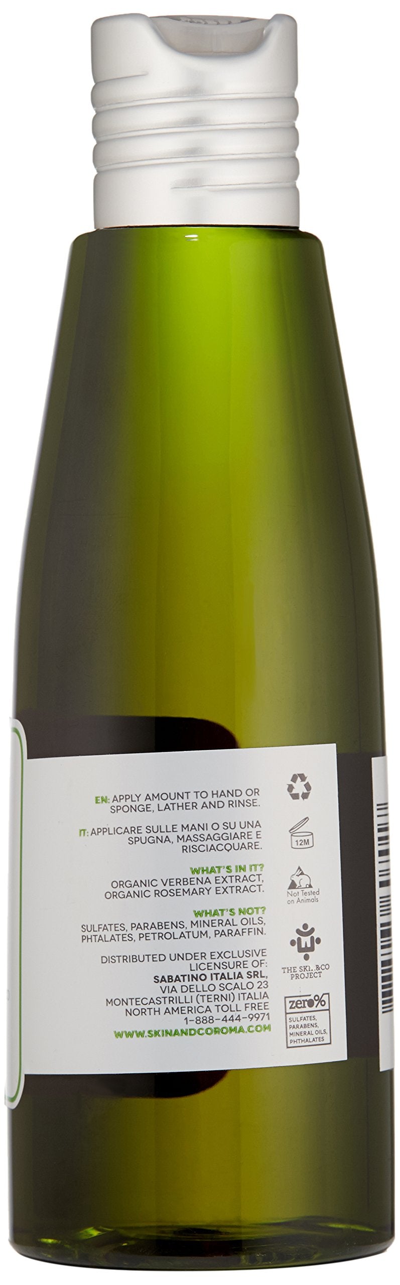 SKIN & CO Women's Organic Rosemary & Verbena Body Gel, 7.7 fl. oz.