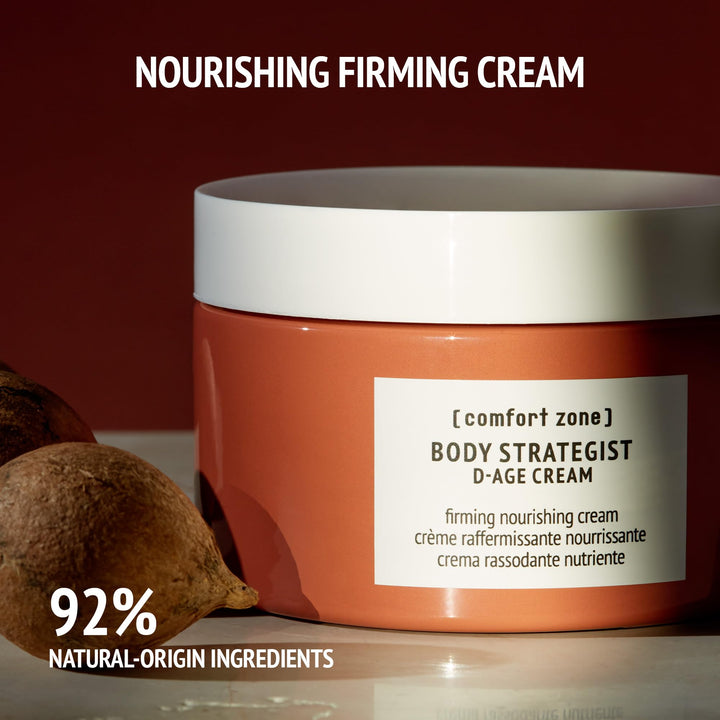 [comfort zone] Body Strategist D-Age Cream | Nourishing Firming Body Cream, 6.36 oz