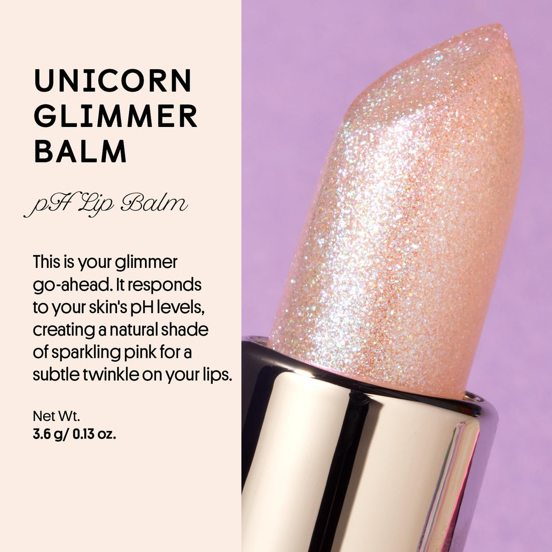Winky Lux Glimmer Lip Balm, Crème Finish - # Unicorn