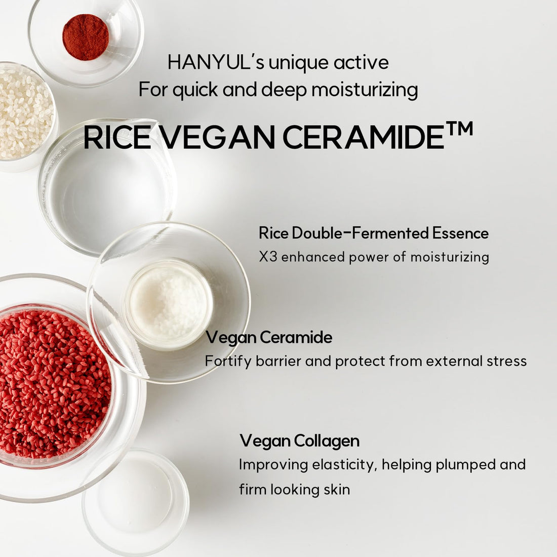 Hanyul Red Rice Moisture Firming Emulsion | Vegan Ceramide Lotion with Korean Rice for Deep Hydration, Vegan Collagen for Firming Skin, Dermatologist tested, 4.23 fl.oz.