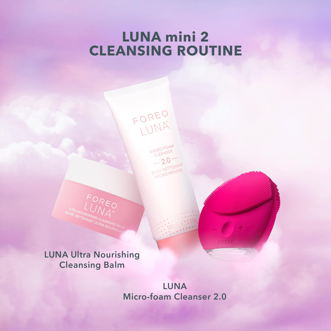 FOREO Luna Mini 2 T-Sonic Facial Cleansing Device