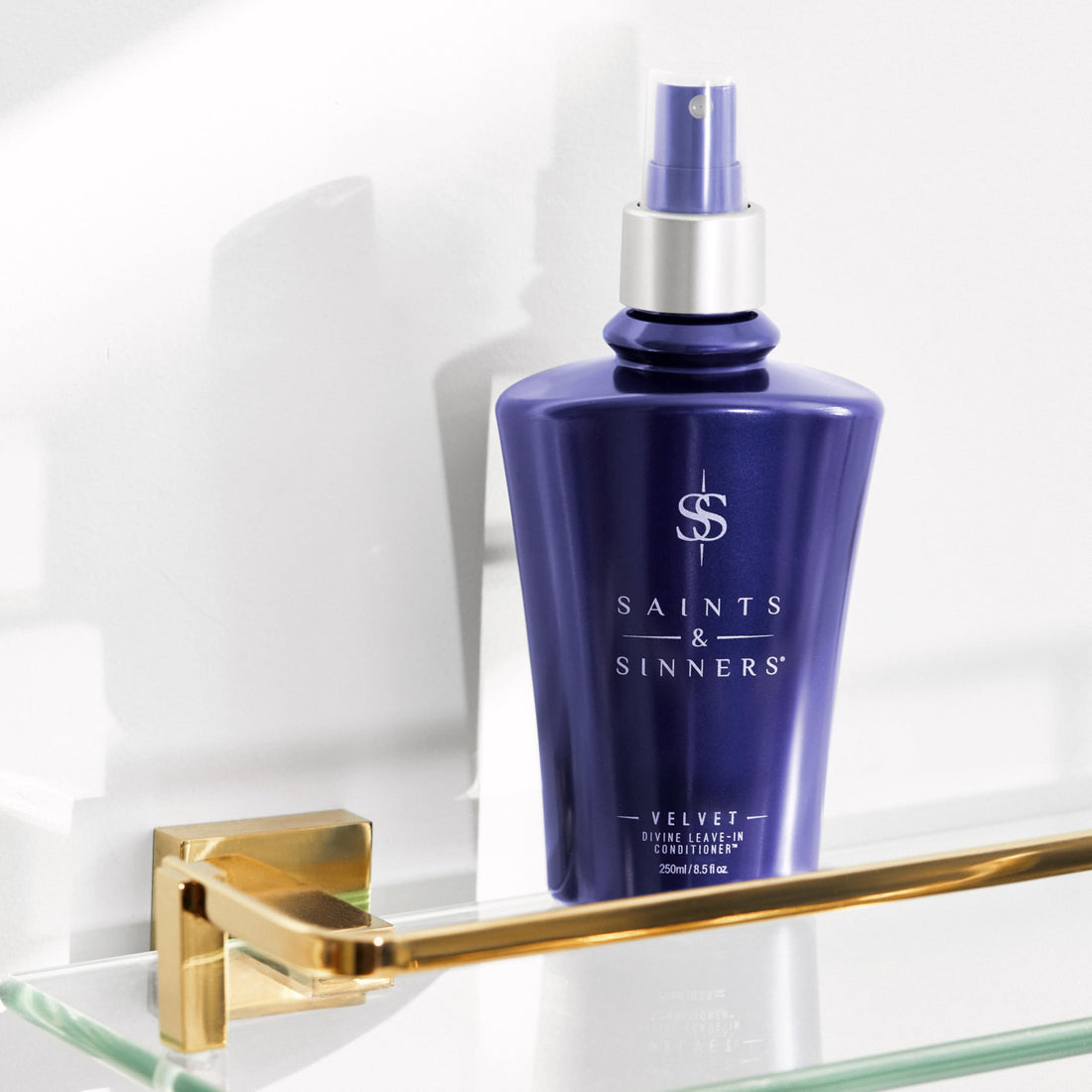 Saints & Sinners Award-Winning Velvet Divine Leave-In Conditioner Spray. Helps Dry, Frizzy, Coarse, Tangled, & Damaged Hair. Adds Moisture & Shine