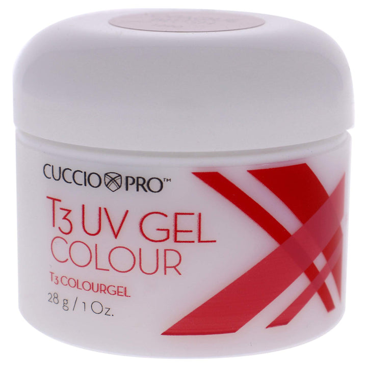 Cuccio Pro - T3 Uv Gel Color - Opaque Blush - for Women - Nail Gel - 1 oz