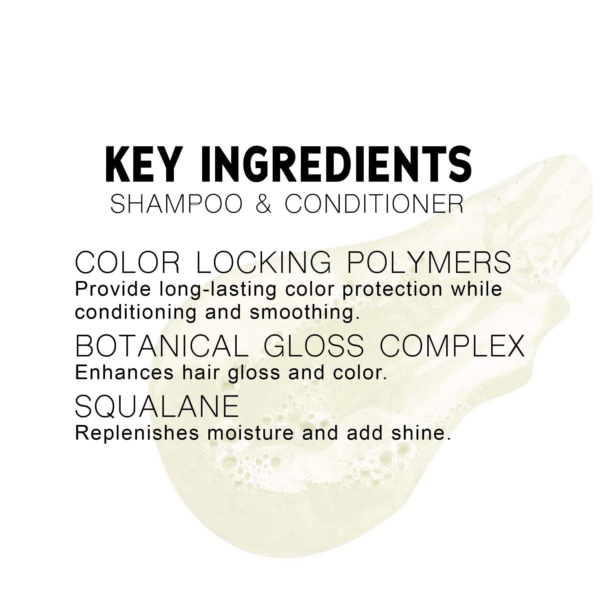 IGK MORE LIFE Color Extending Gloss Shampoo and Conditioner Set | Preserves Color Treated Hair | UV Protection | Vegan + Cruelty-Free | 1 Liter