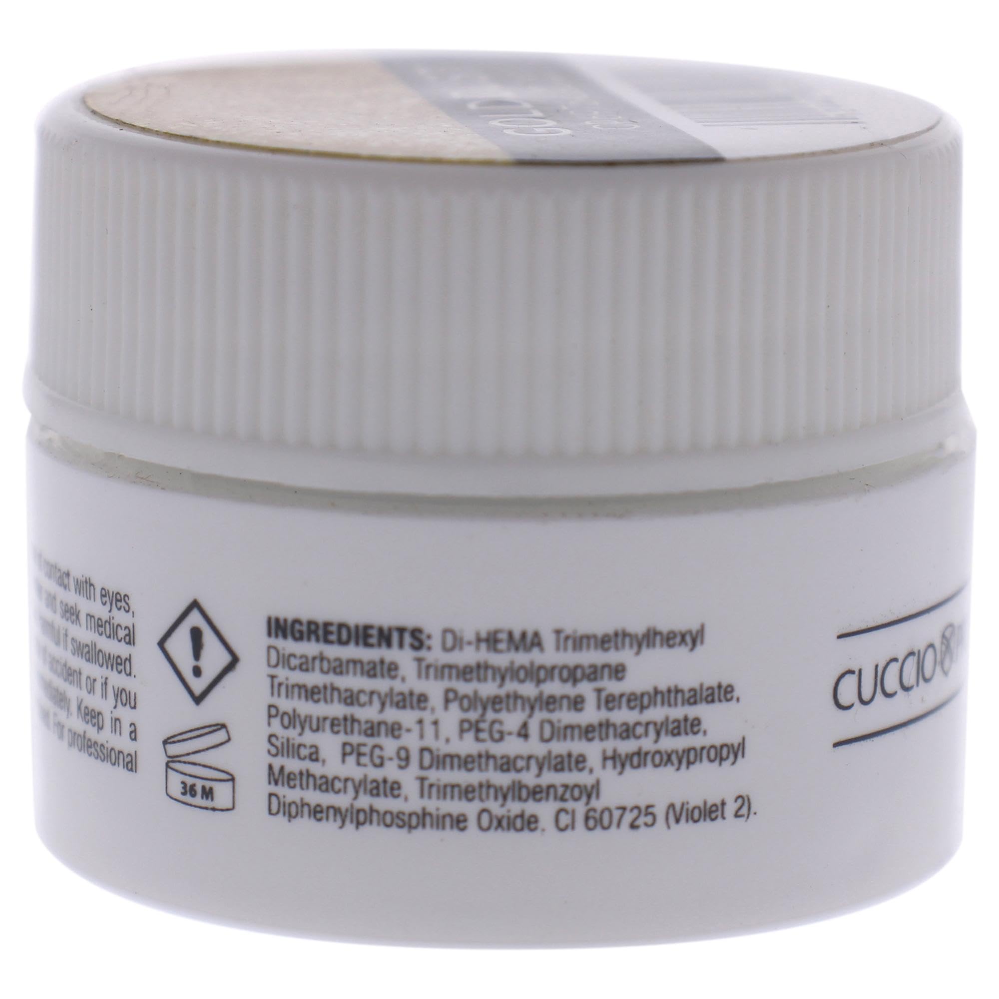 Cuccio Pro - T3 Self Leveling Sparkle Gel - Gold Dust - for Women - Nail Gel - 0.25 oz