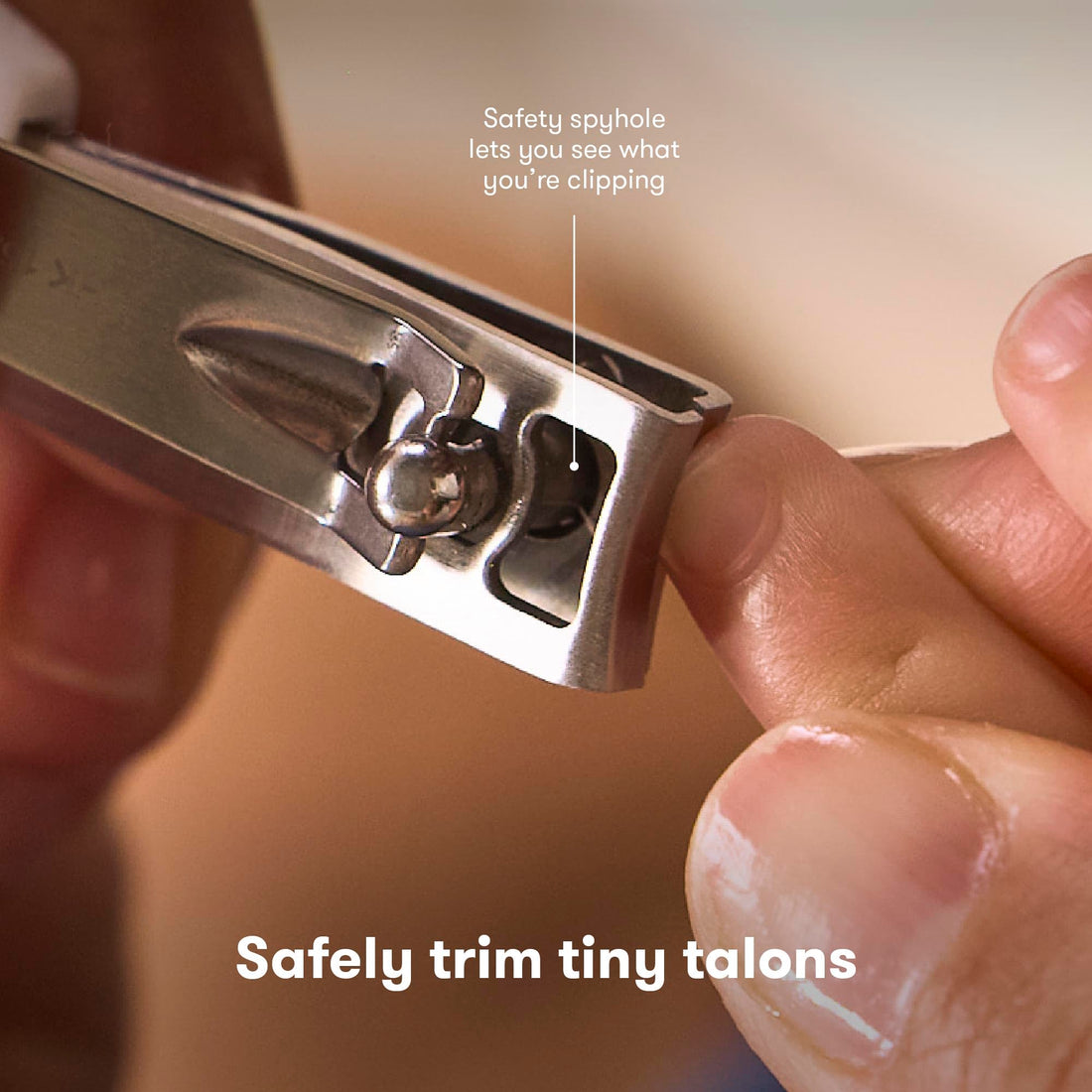 Frida Baby NailFrida The SnipperClipper, Baby Nail Clipper, Infant Nail Clipper for Baby with Safety Spyhole, for Newborns and up