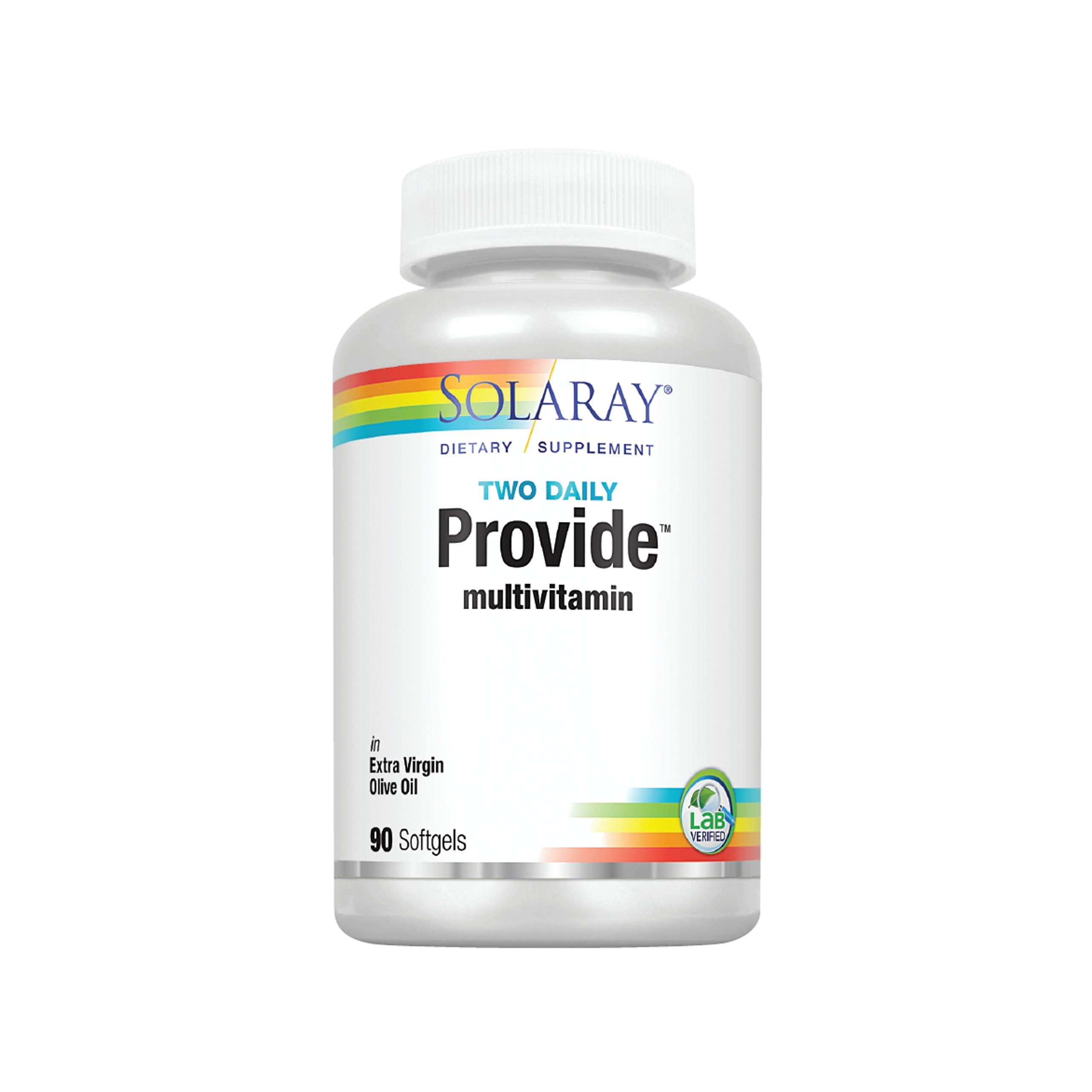 Solaray Provide Multivitamin | Two Daily | 90 CT