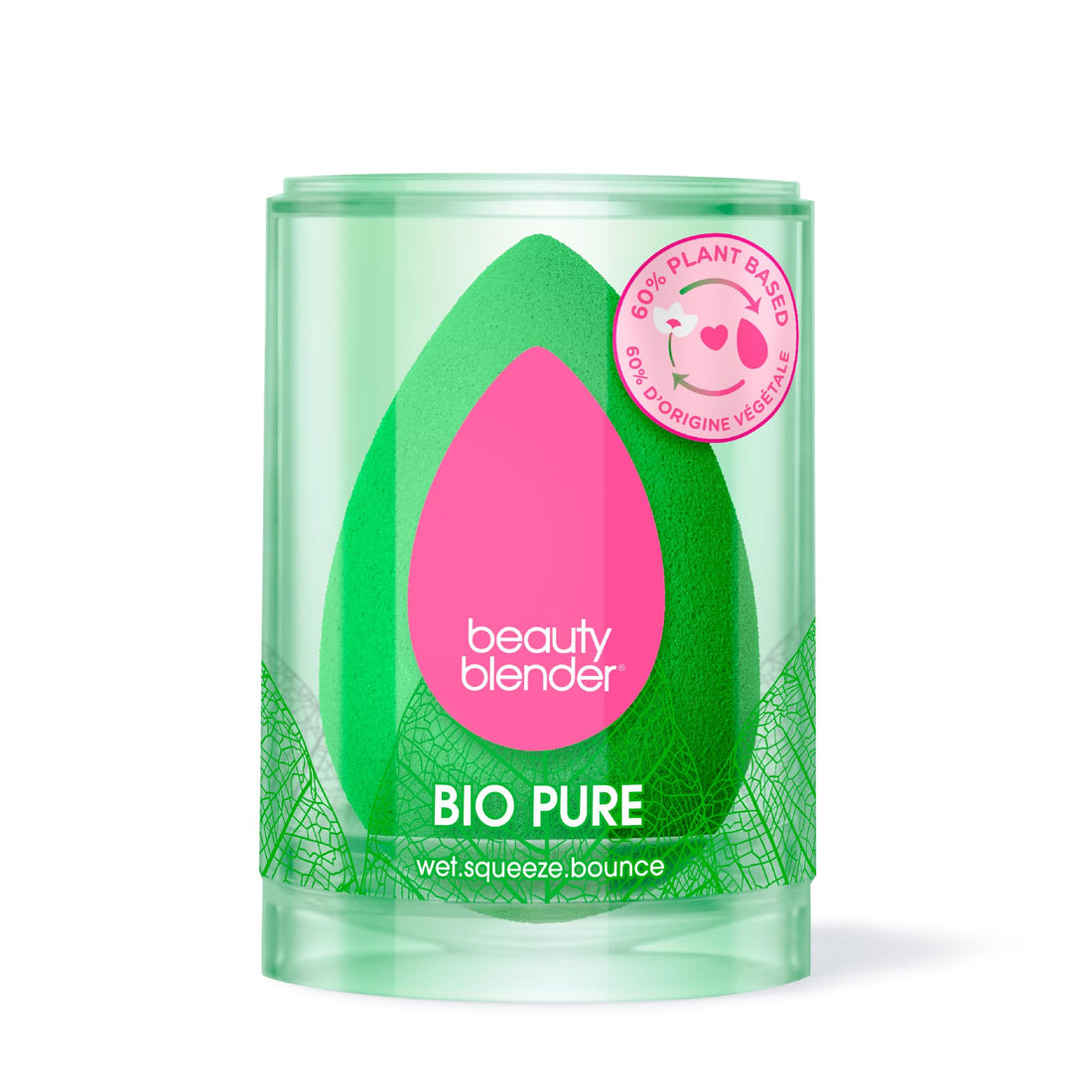 Beautyblender® | Bio Pure Beauty Blender Makeup Sponge, Super-Soft Foam Easily Blends Foundations, Powders & Creams, Made in USA, Reusable, Washable, Recyclable & Sustainable, 60% Plant Based
