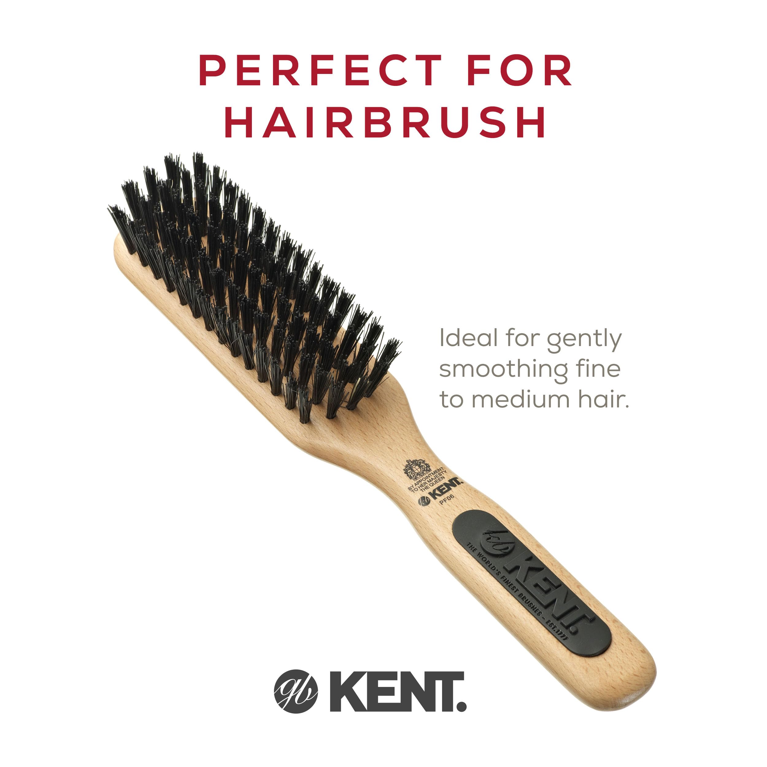 Kent PF06 Pure Bristle Narrow Brush