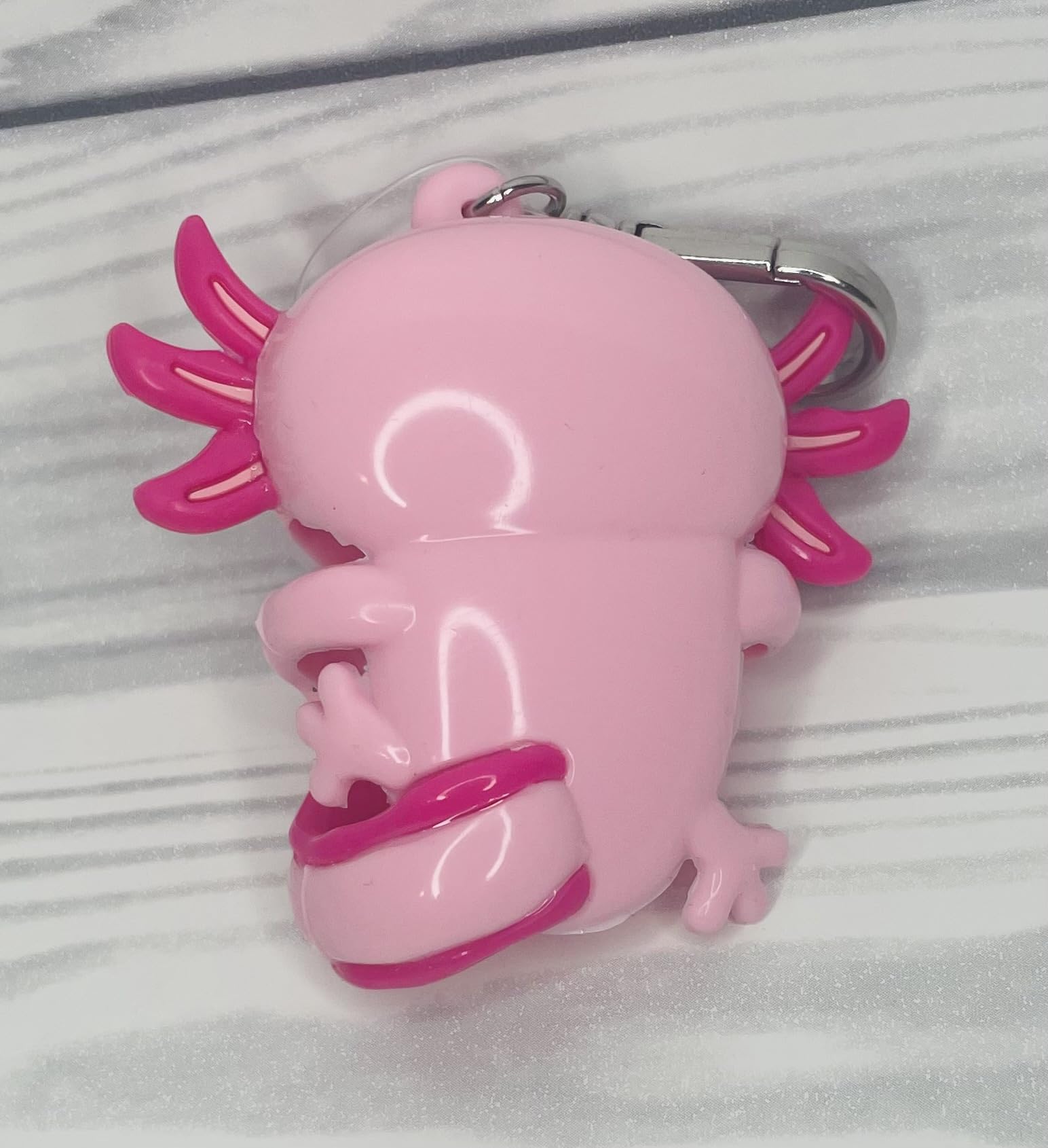 Bath and Body Works Pink Axolotl Pocketbac Hand Sanitzer Holder