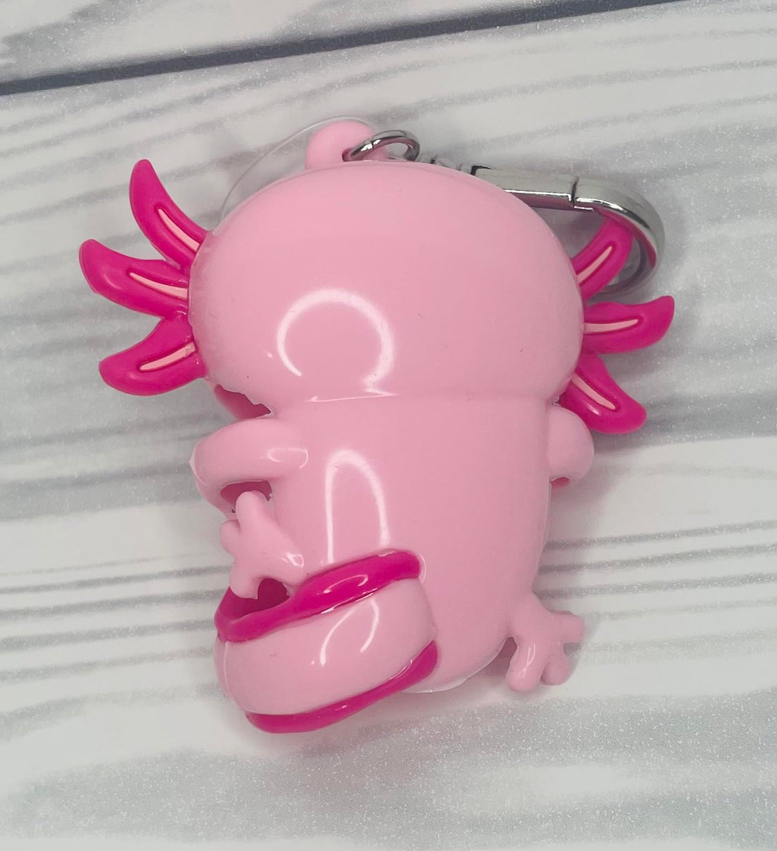 Bath and Body Works Pink Axolotl Pocketbac Hand Sanitzer Holder