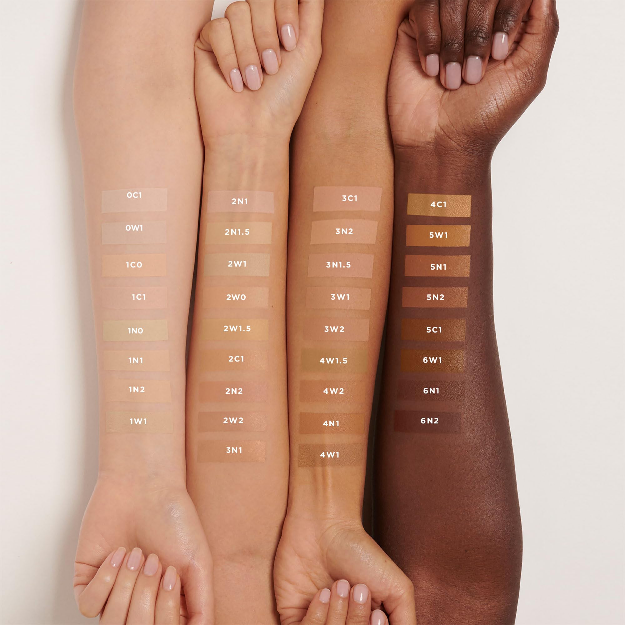 Laura Mercier Flawless Lumière Foundation, 15HR Hydration, Medium to Full Coverage, Improves the Look of Dull and Dry Skin, Luminous Finish, Non-Comedogenic, Vitamin C Infused, 3N1 Buff