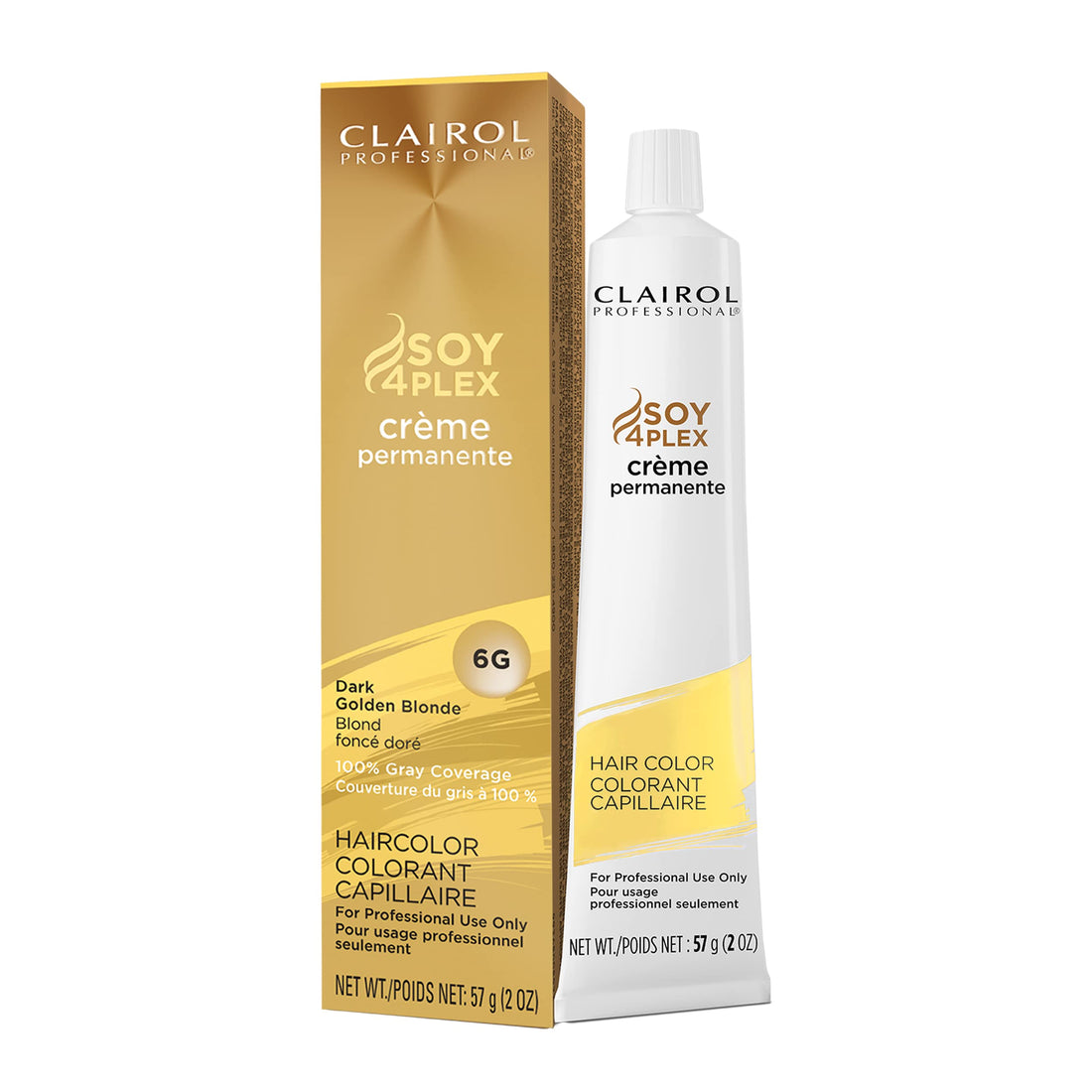 Clairol Professional Permanent CrÃƒ¨me, 6g Dark Gold Blonde, 2 oz.