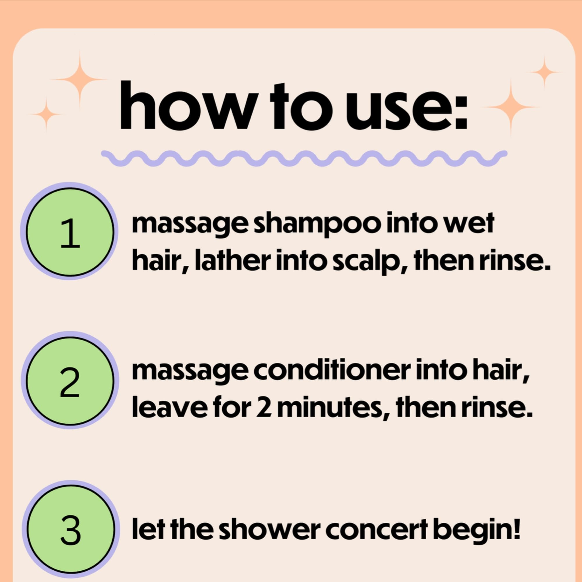 The Hair Toss Detangling Shampoo & Conditioner Set, Lightweight Low Ph for Strengthening and Detangling All Hair Types | Paraben & Sulfate Free for Sensitive Scalp | 13.5oz (White Lily & Lemongrass)