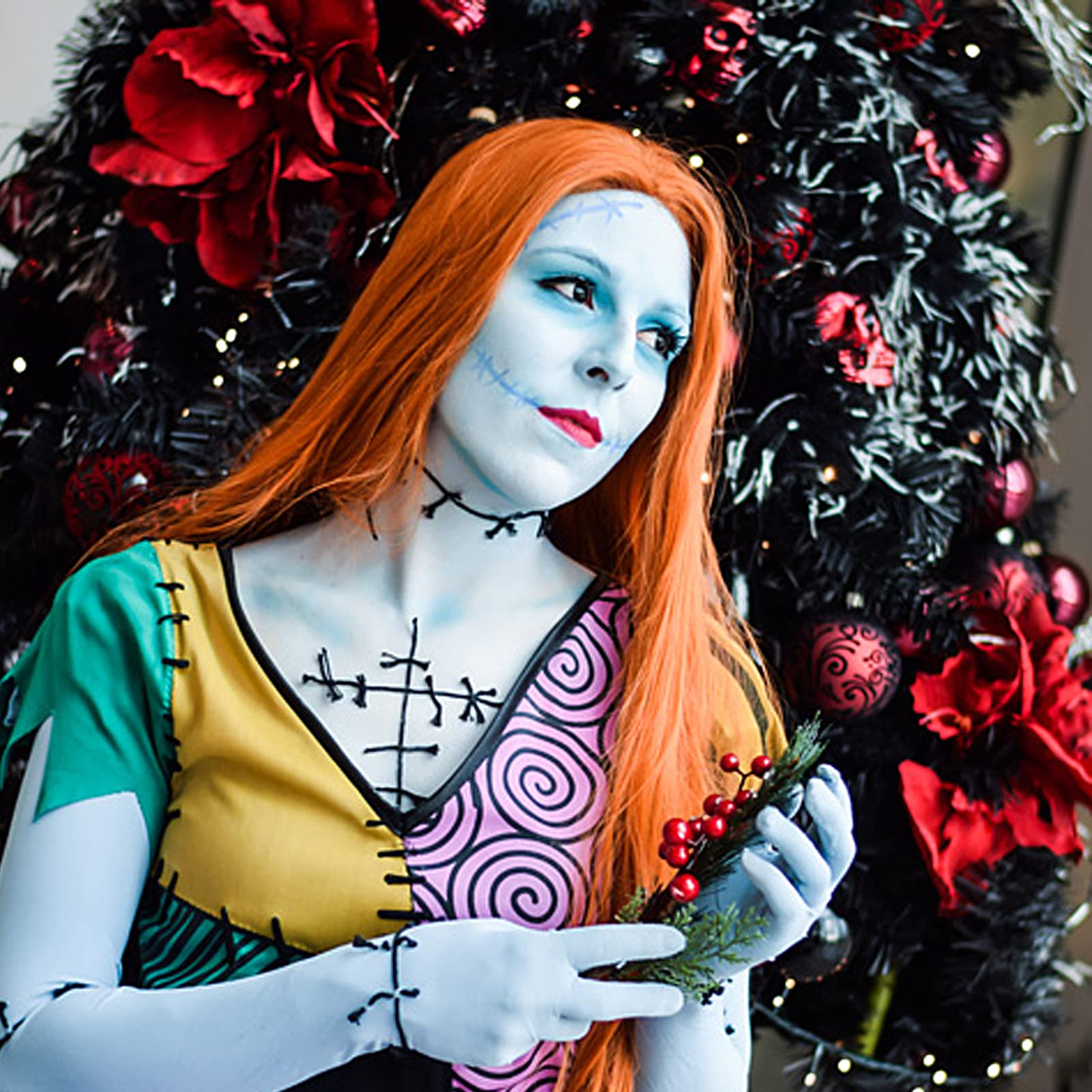 MEICOLY Light Blue Face Body Paint Stick(1.06 Oz),Baby Blue Face Paint Sadness,Sweatproof Waterproof Pale Blue Body Paint for Corpse Bride Halloween SFX Avatar Sally Makeup,Eye Black Stick