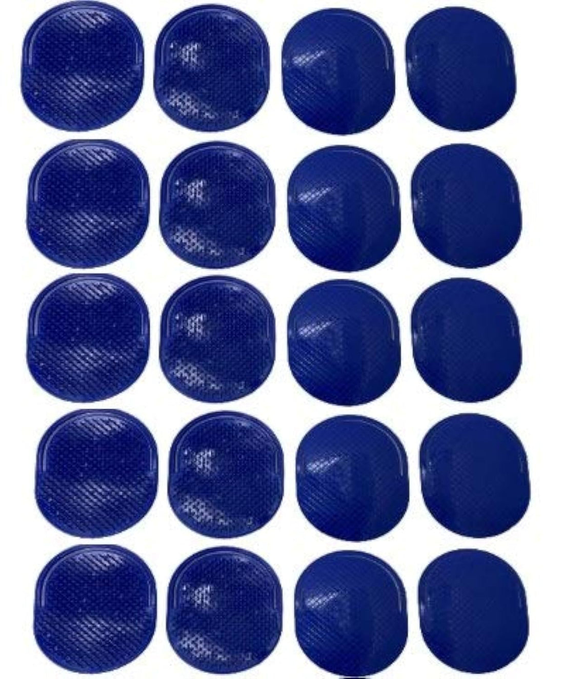 G.B.S Blue Pocket Palm Brush for Men’s, Women and Pets Grooming, Blue, Pack of 20 Blue Made in U.S.A