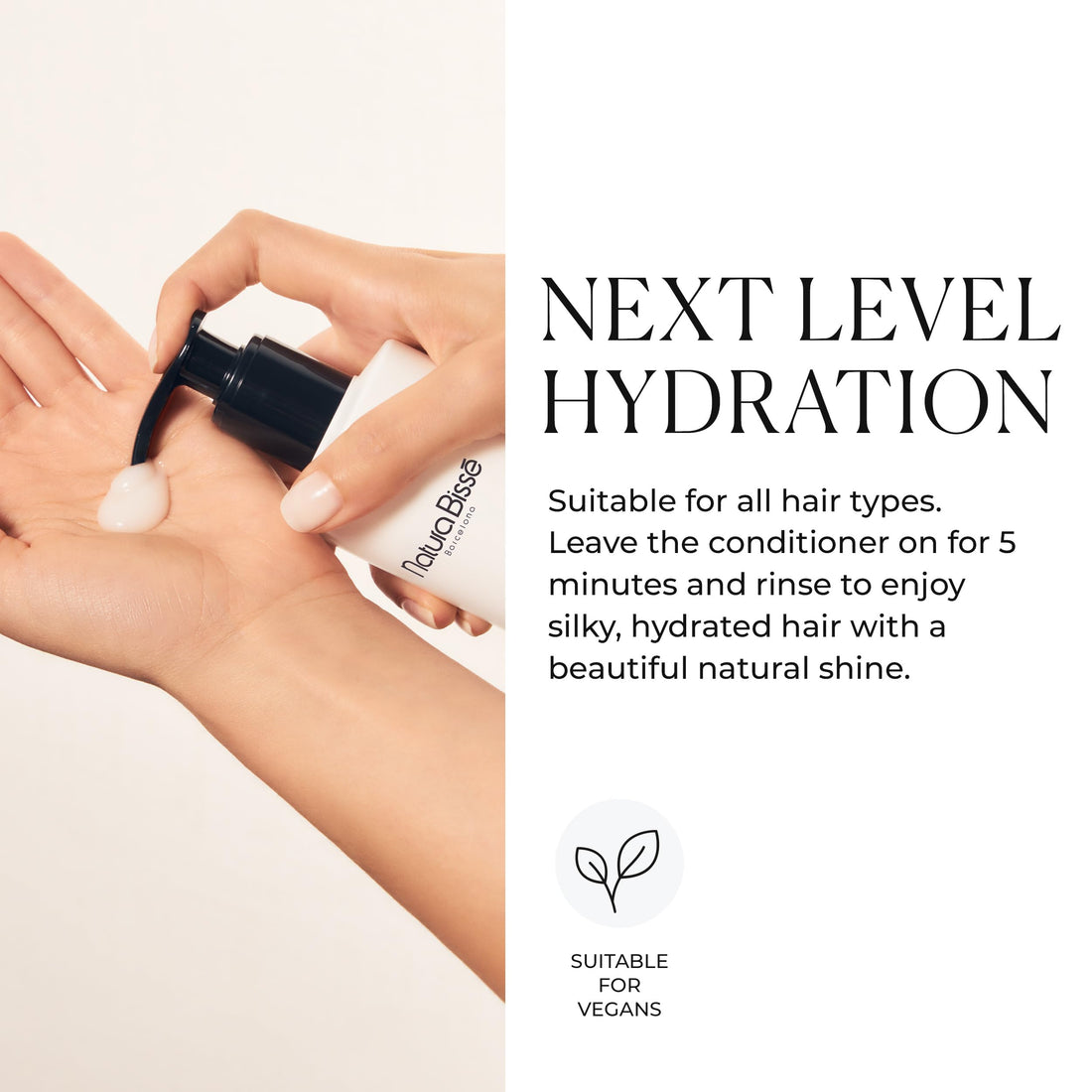 Natura Bissé Smooth Conditioner | Hydrating & Nourishing Conditioner | Rosemary & White Tea Scent | For all types of hair, 10 Oz