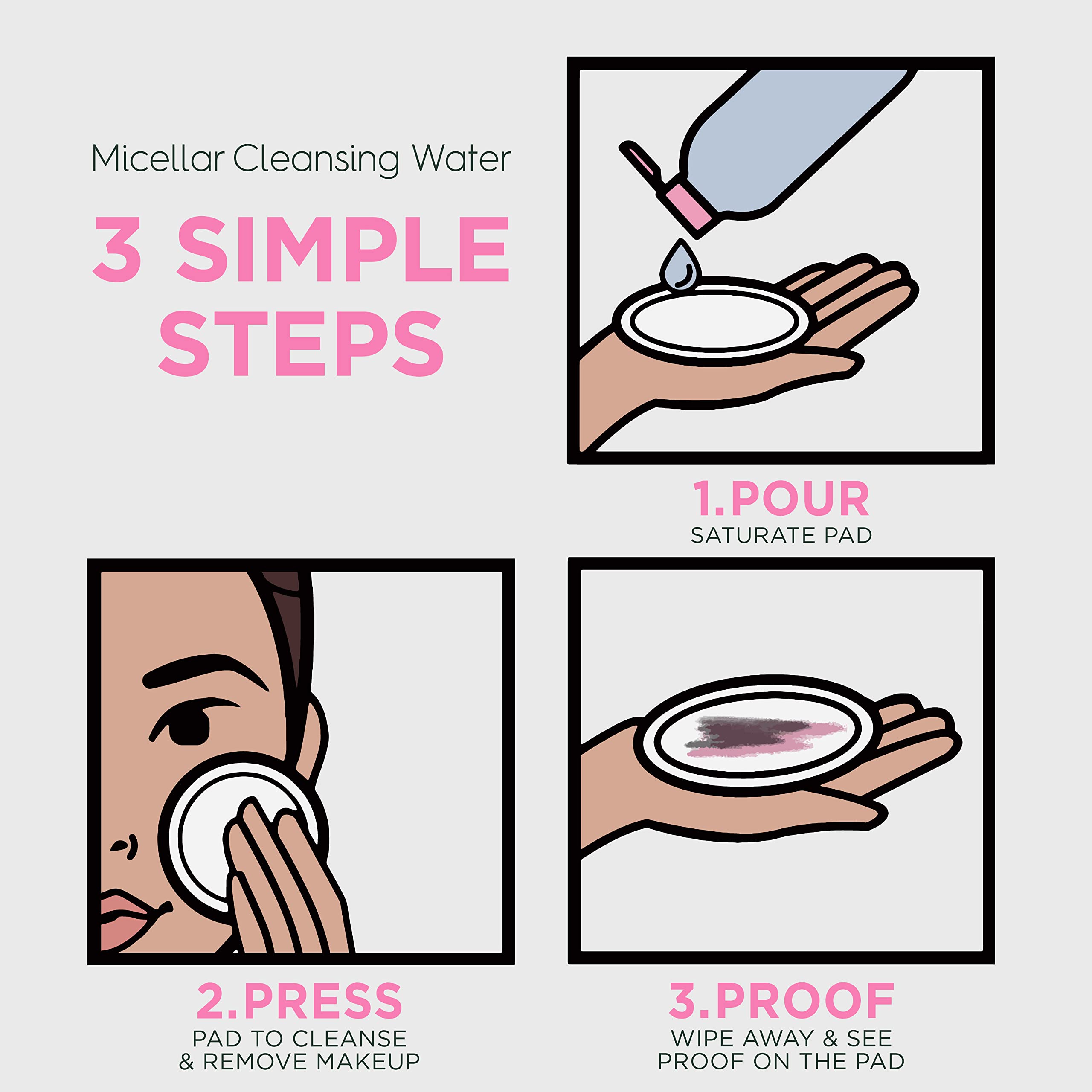 Garnier SkinActive Micellar Cleansing Water, For All Skin Types, (Pack of 2)