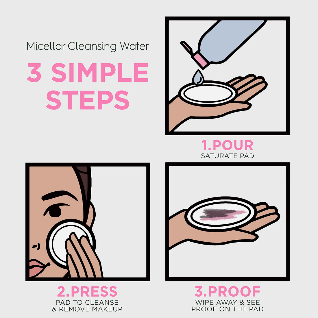 Garnier SkinActive Micellar Cleansing Water, For All Skin Types, (Pack of 2)