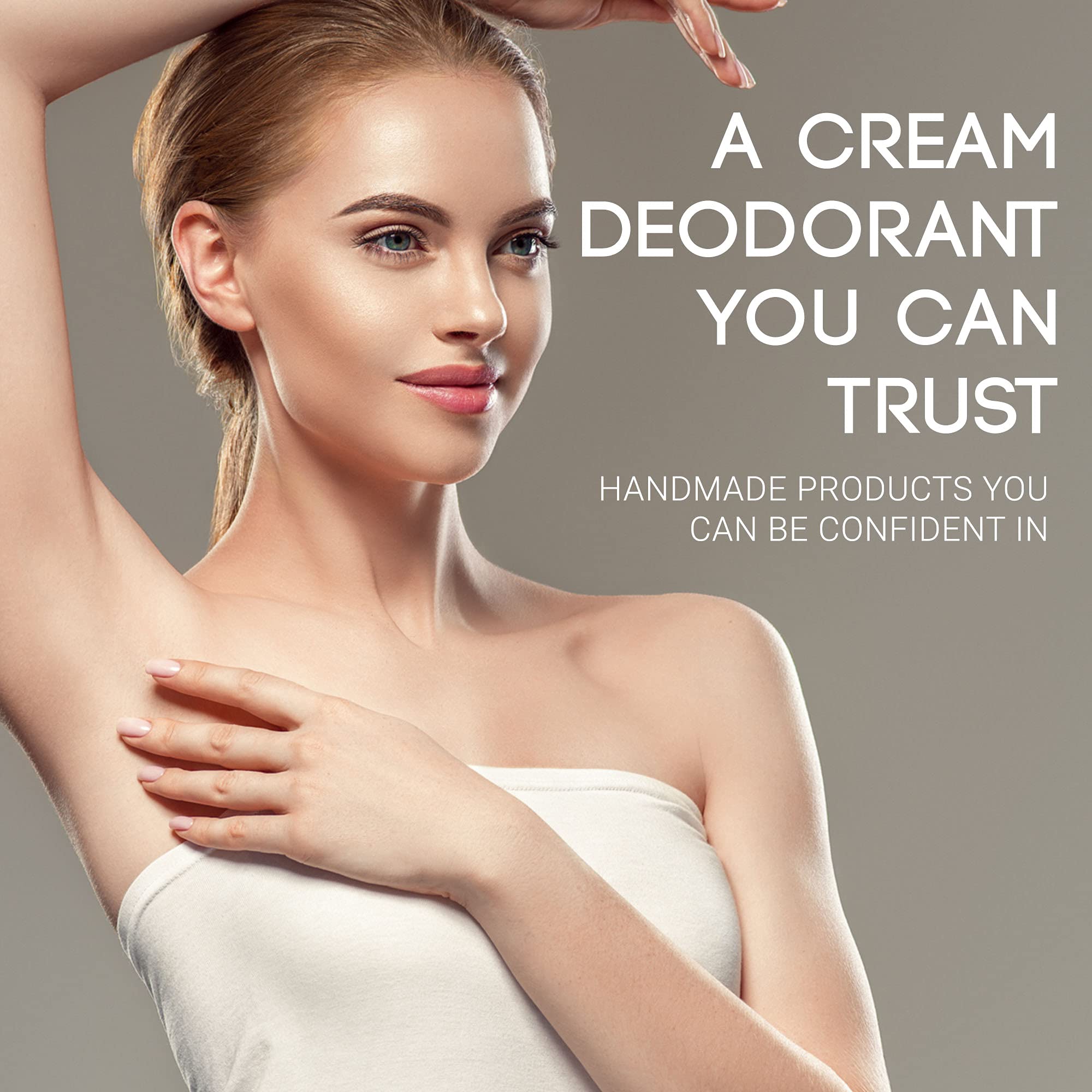 Deodorant Cream Lavender & Clary Sage 2 oz by Lulu Organics