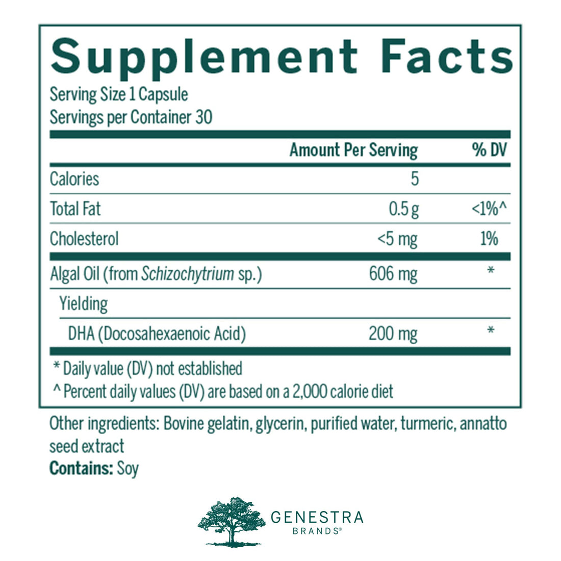 Genestra Brands Super Neurogen DHA | Supports Memory, Cognitive and Neuronal Health | 30 Capsules