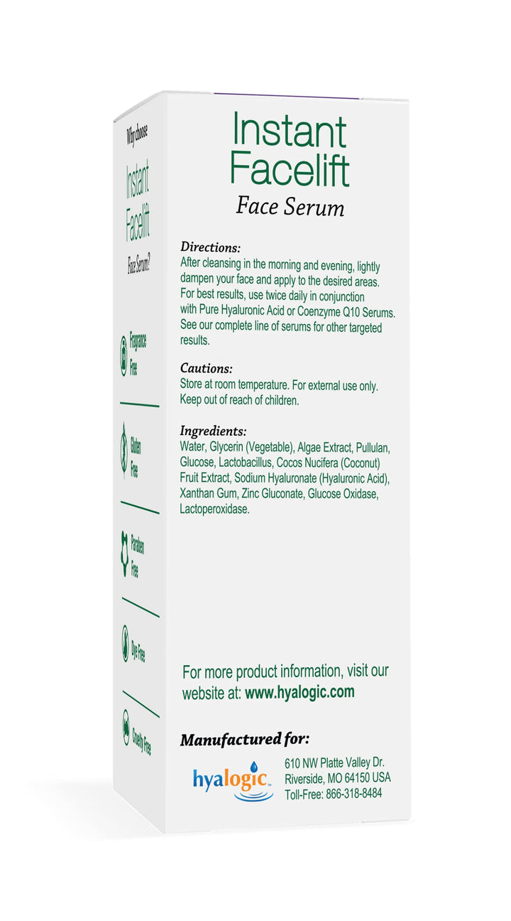 Hyalogic Episilk Instant Facelift Serum, 0.50 Ounce