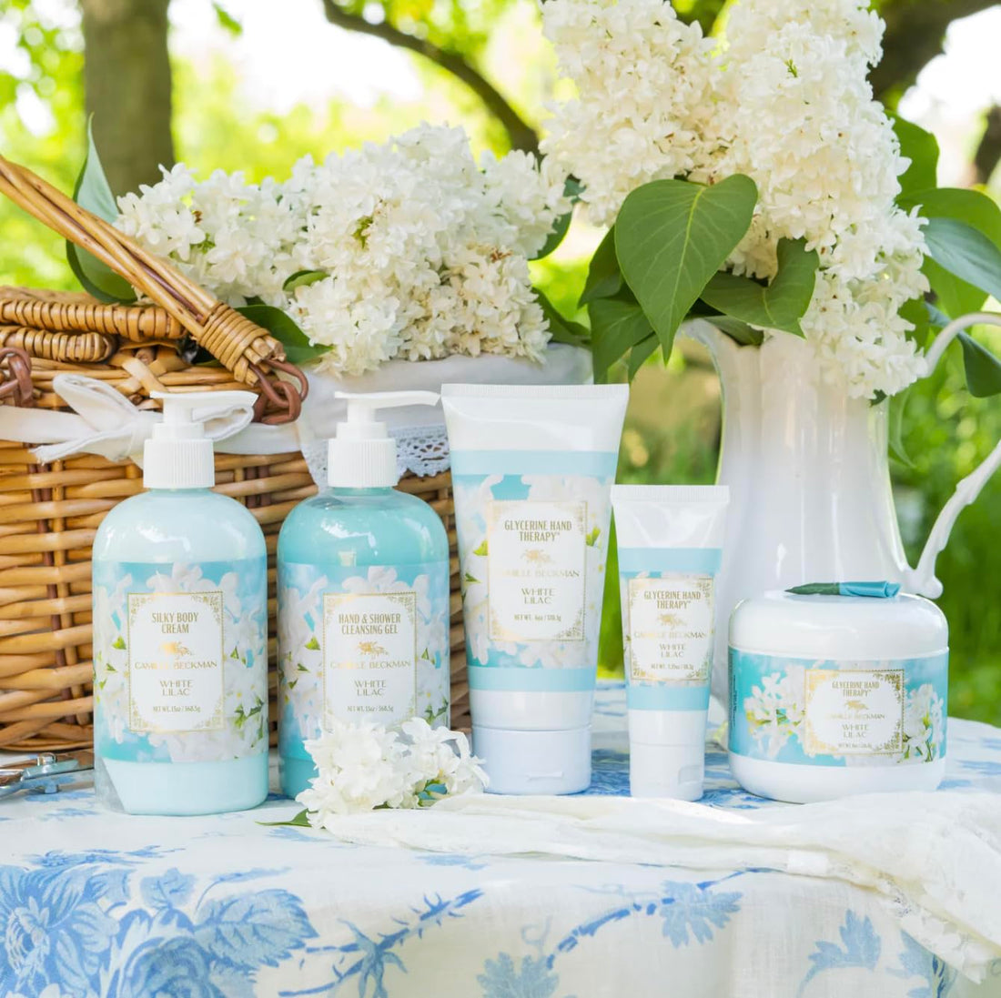 Camille Beckman Glycerine Hand Therapy White Lilac 8oz Jar