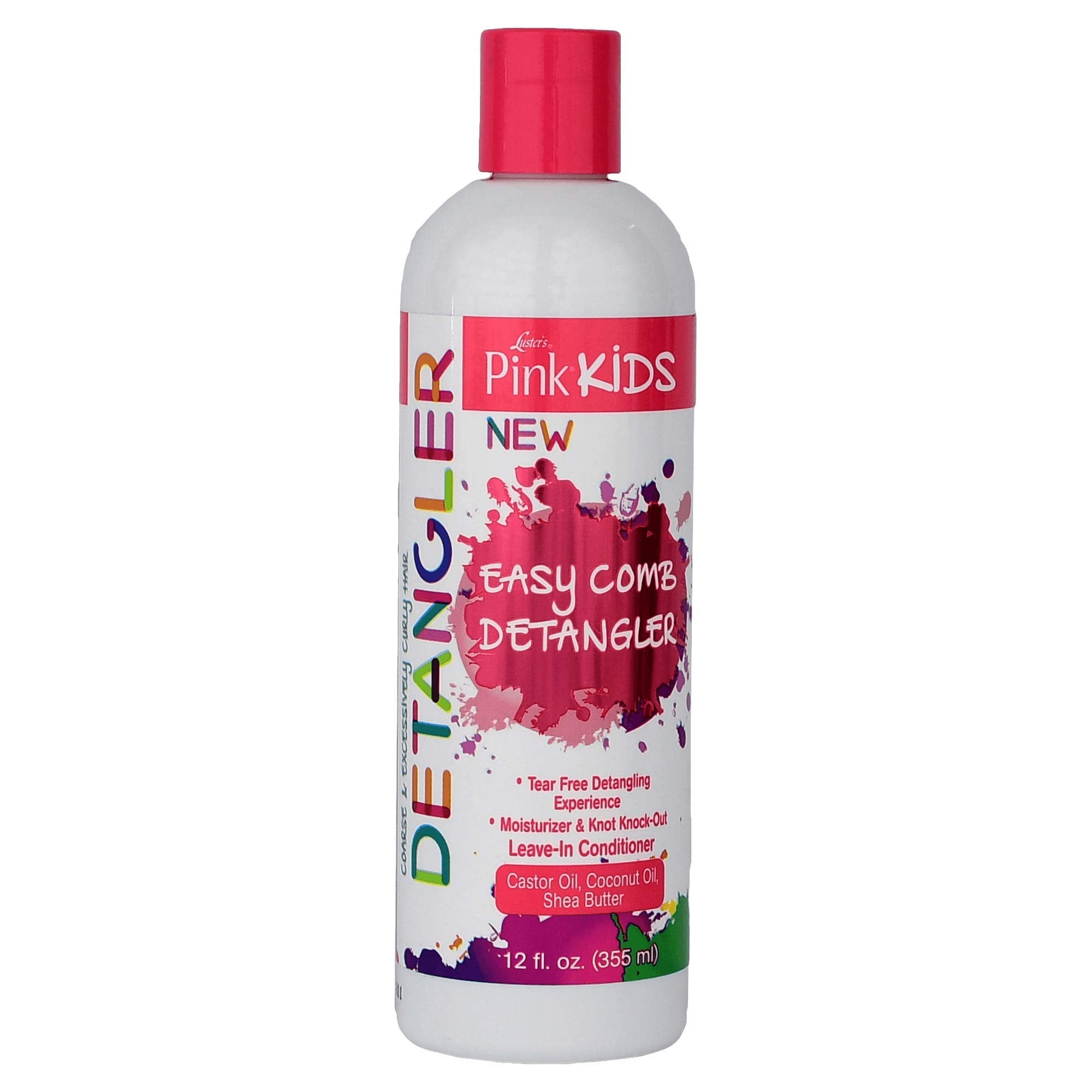 Pink Kids Easy Comb Detangler 12oz by Lusters