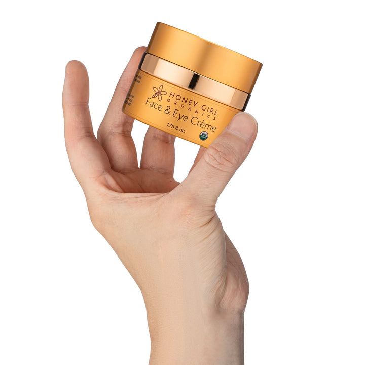 Honey Girl Organics Face and Eye Creme, 1.75 Fluid Ounce