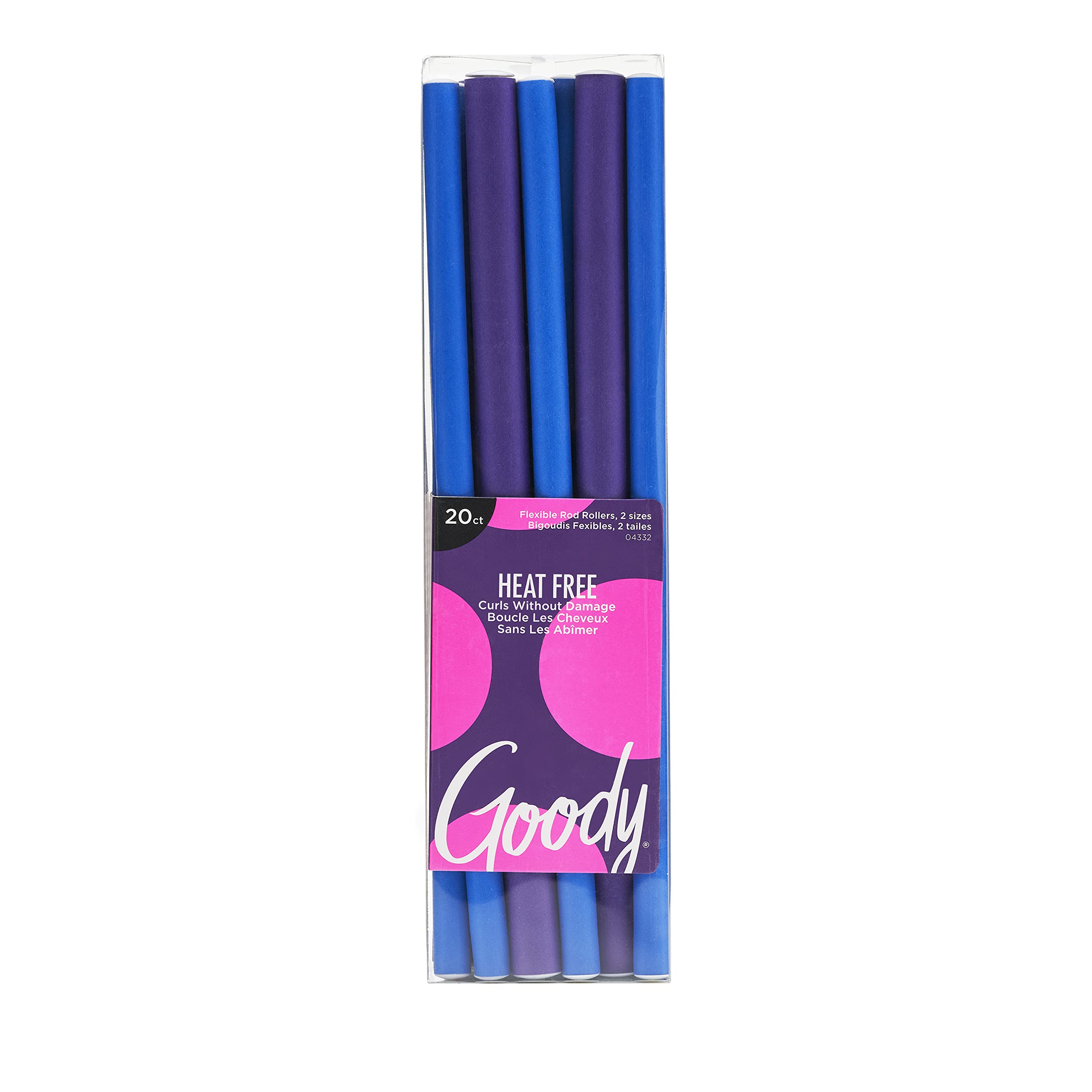 Goody Flexible Rod Hair Rollers, Assorted