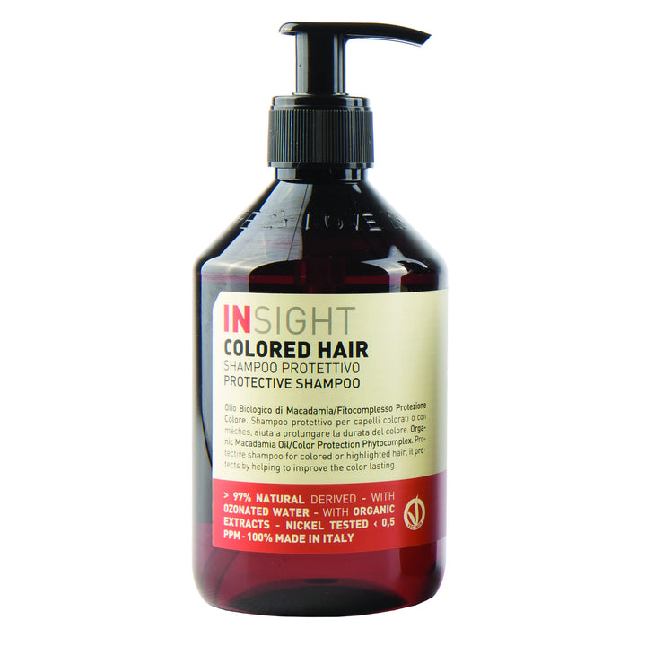 INSIGHT Clean Beauty Moisturizing Shampoo with Organic Macadamia Oil, Hydrating & Vegan, 13.5 fl oz