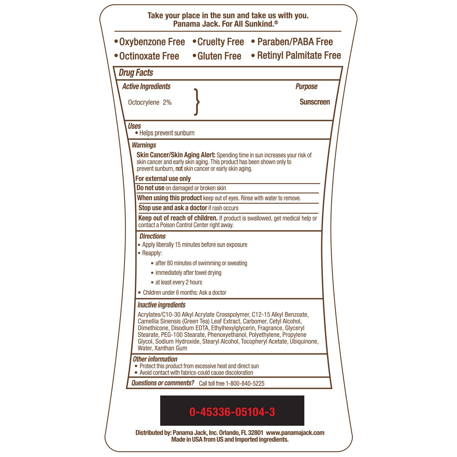 Panama Jack Dark Tanning Lotion SPF 4