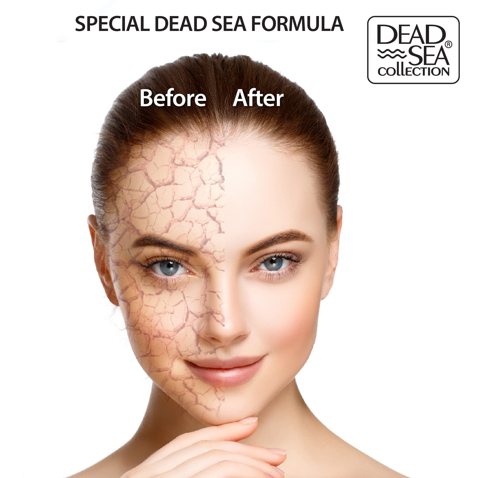 Dead Sea Collection Collagen Serum for Face - Anti-Wrinkle Hydration Facial Serum - Smooth and Moisturized Skin - Enriched with Dead Sea Minerals and Vitamins - 1.01 fl.oz
