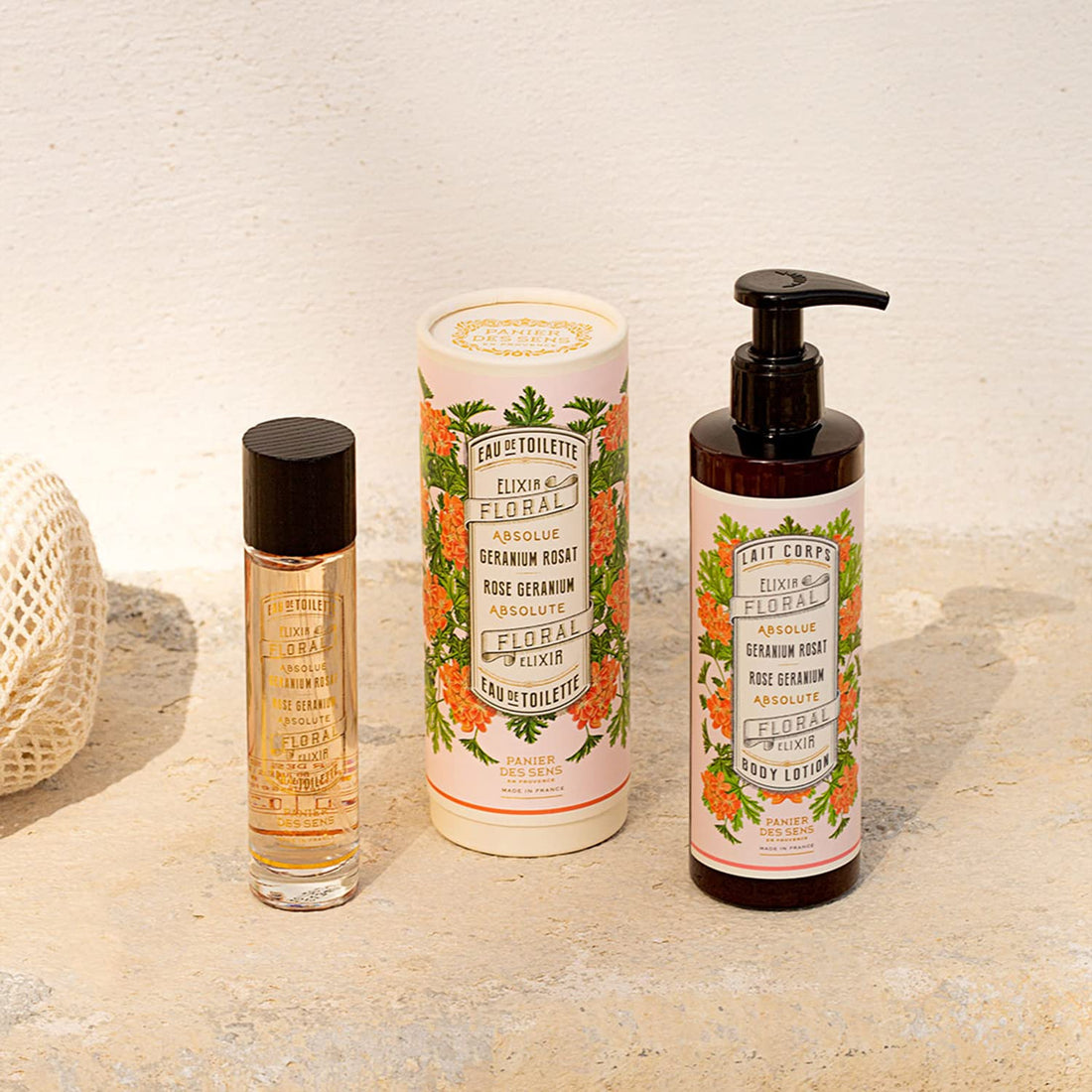 Panier des Sens Eau De Toilette, Rose Geranium, 1.7 Ounce