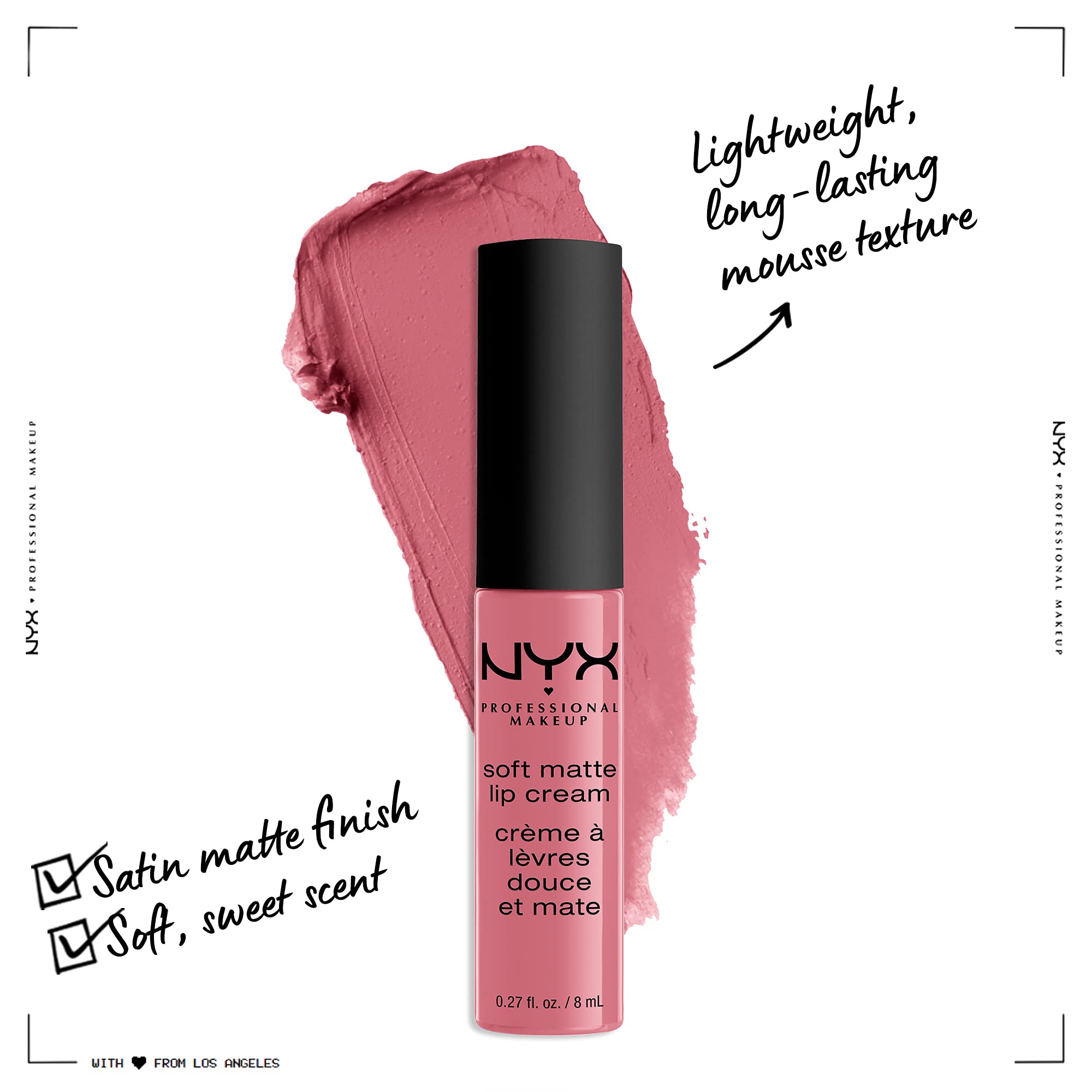Nyx Professional Makeup Soft Matte Lip Cream, Istanbul, 8ml