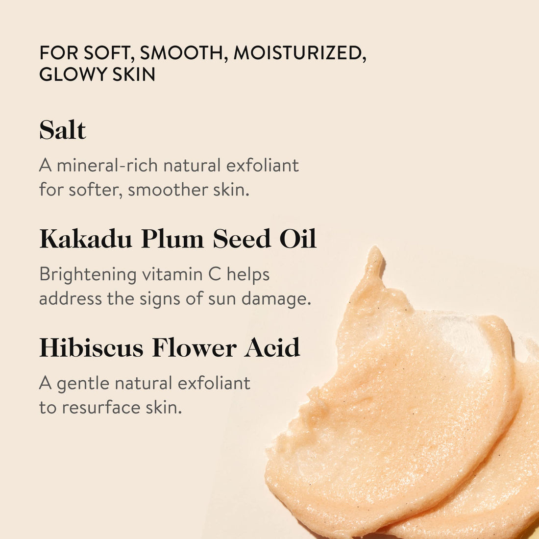 goop Beauty Microderm Body Polish | Exfoliating Scrub & Foaming Cleanser for Glowing Skin | Salts & Kakadu Plum Seed Oil for Hydration | Inspired by Microdermabrasion | 6 fl oz