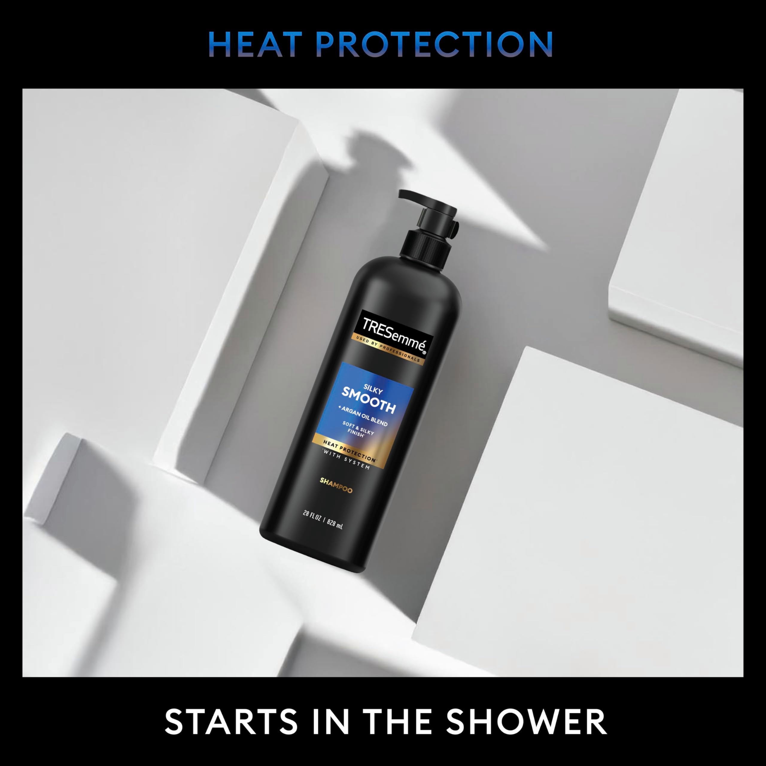 TRESemmé Anti-Frizz Shampoo 3 Count For Frizzy Hair Formulated With Pro Style Technology 28 Fl Oz