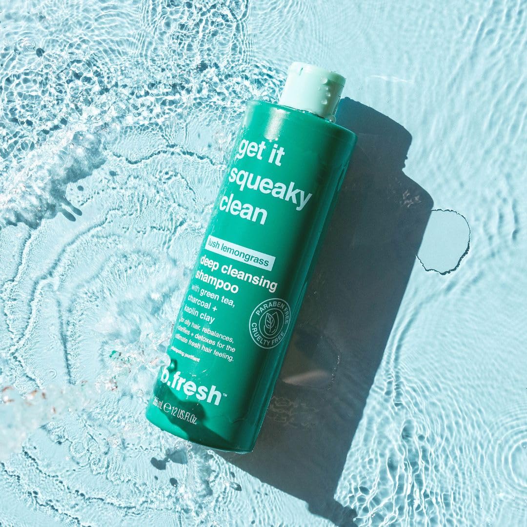 B.TAN get it squeaky clean deep cleansing shampoo