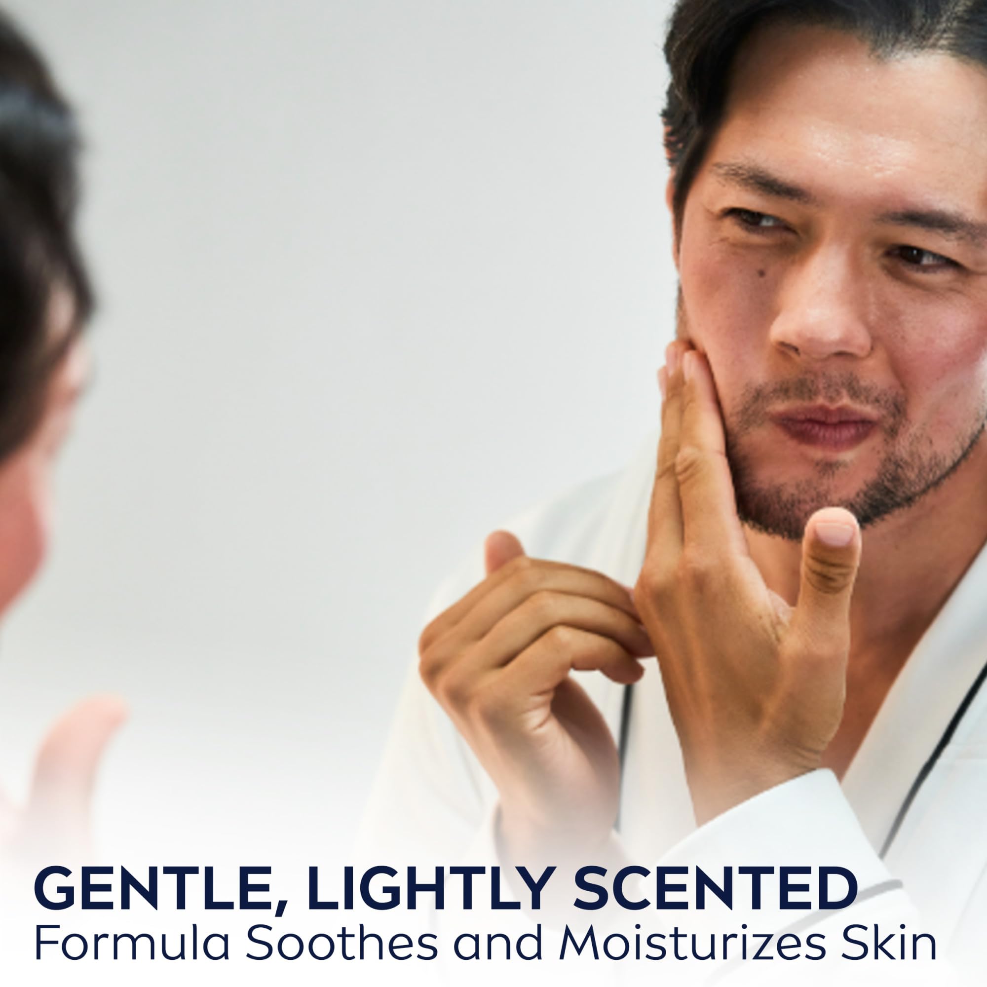 NIVEA MEN Sensitive Soothing Post Shave Balm with Vitamin E, Pro-Vitamin B5 and Chamomile Extract, Alcohol Free After Shave Balm for Men, Non-Greasy, 3.3 Fl Oz Bottle, Pack of 3