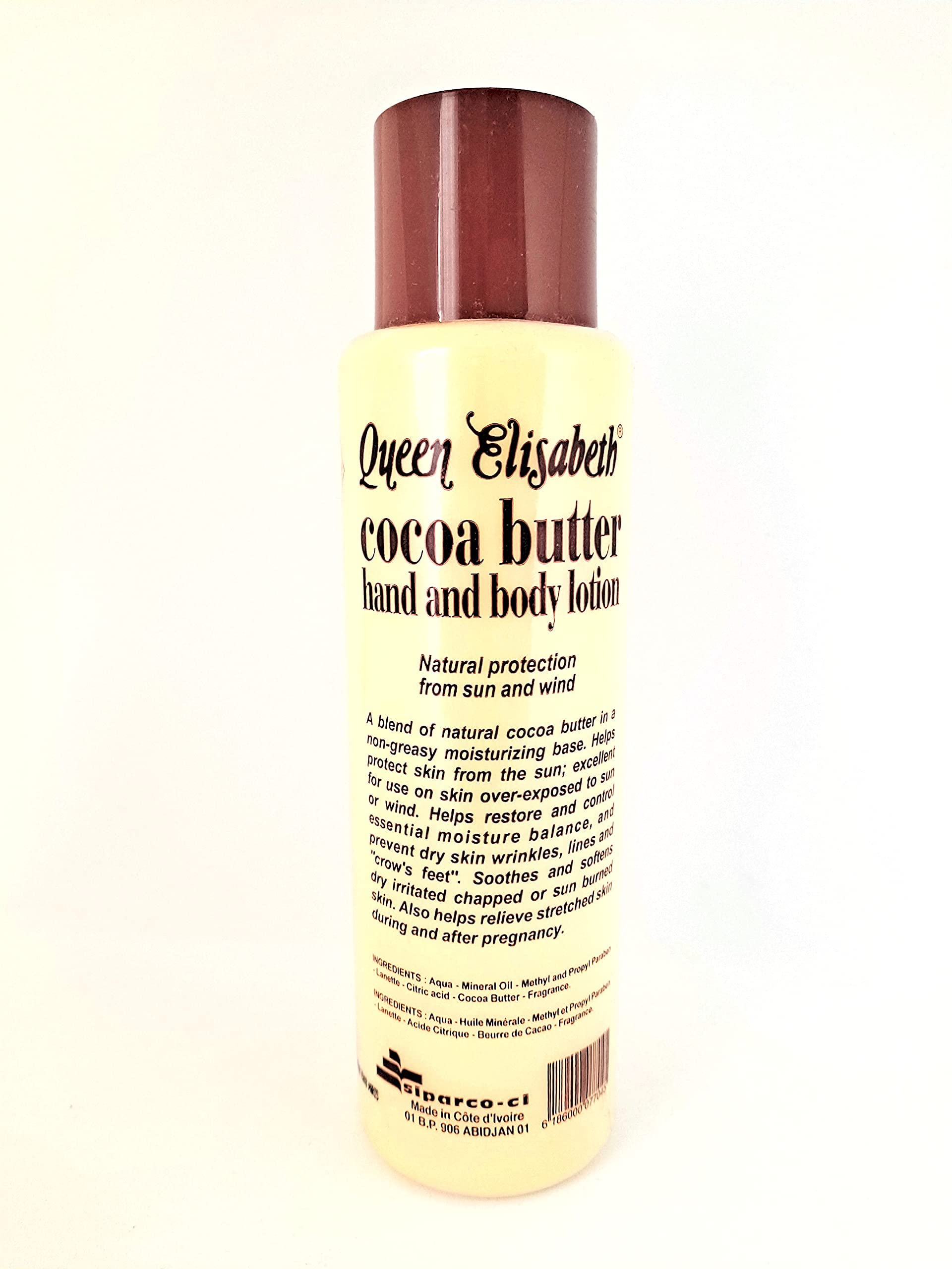 Queen Elisabeth Cocoa Butter Hand and Body Lotion