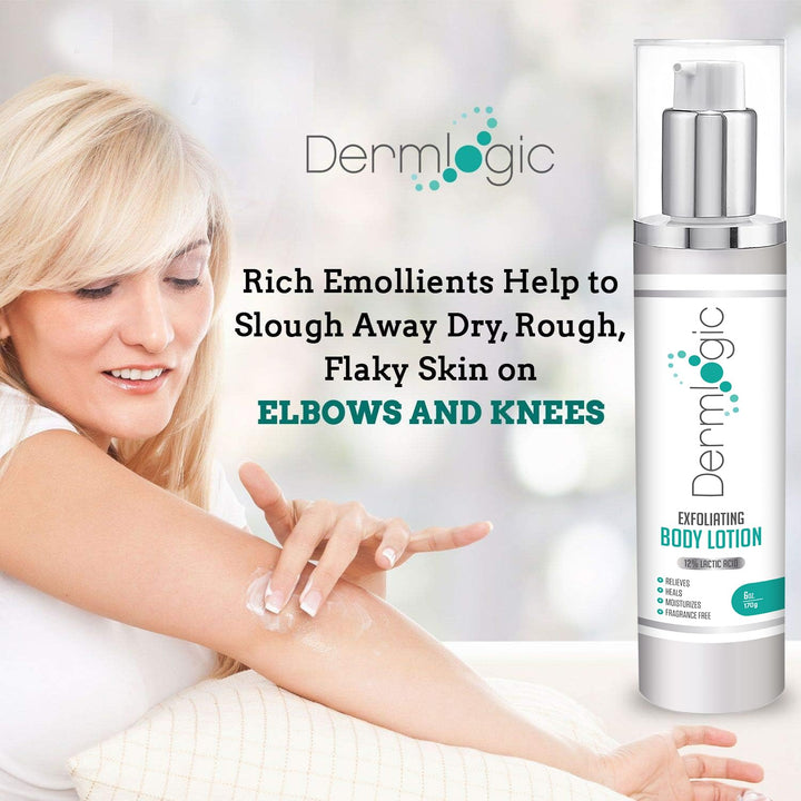 Keratosis Pilaris Treatment- Get Rid of KP, Bumps & Body Acne. 12% Lactic Acid Lotion. Moisturizing Repair Cream Smooths Rough, Dry, Cracked, Bumpy Skin & Redness.