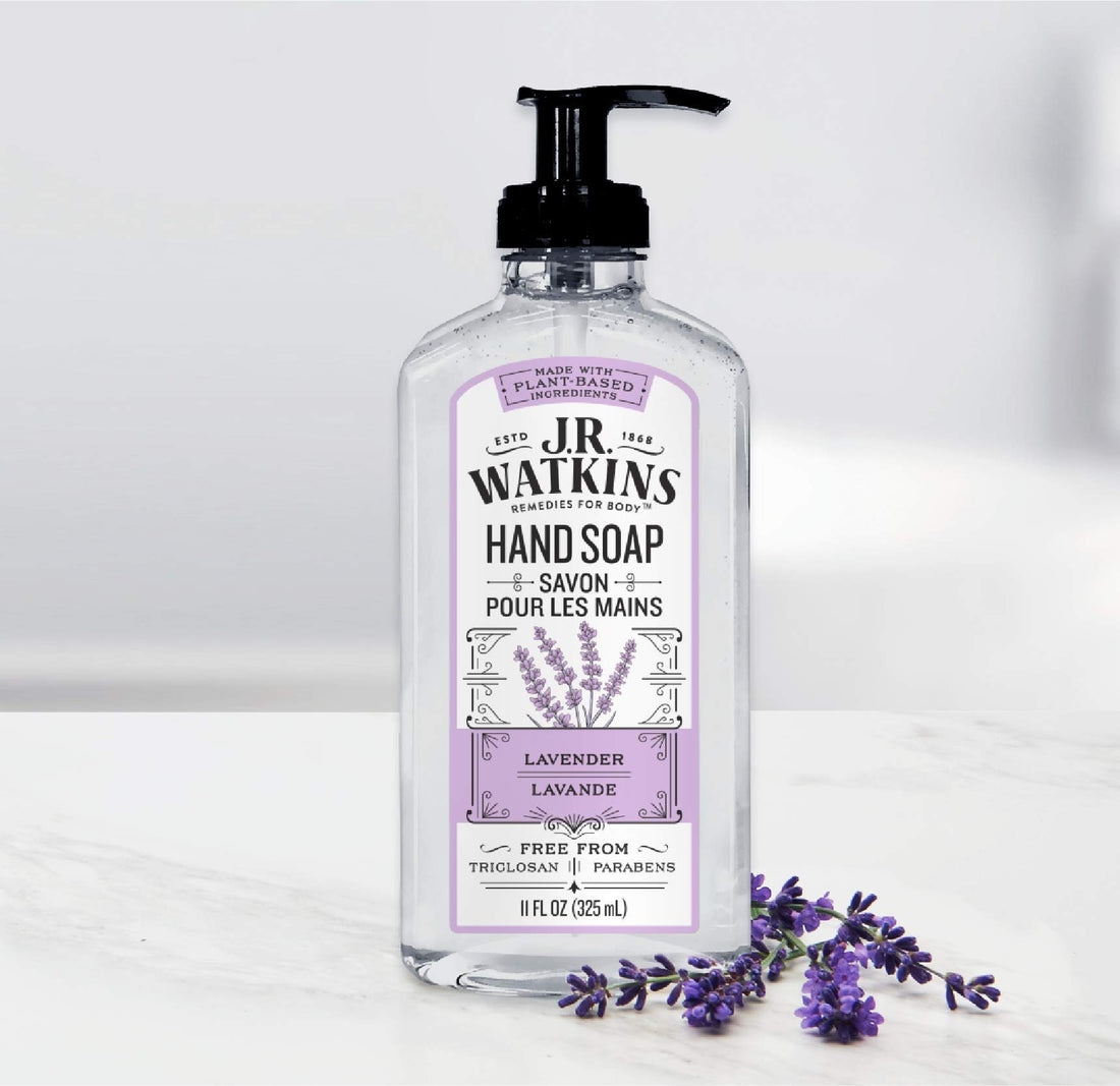 J. R. Watkins Liquid Hand Soap - Lavender - 11 Oz - 2 Pk