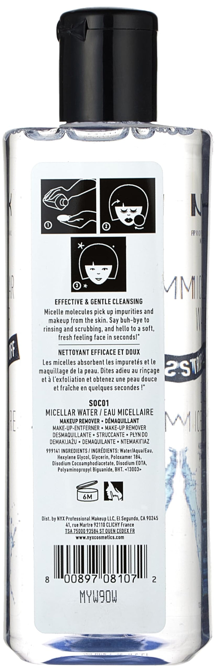 NYX Stripped Off Micellar Water