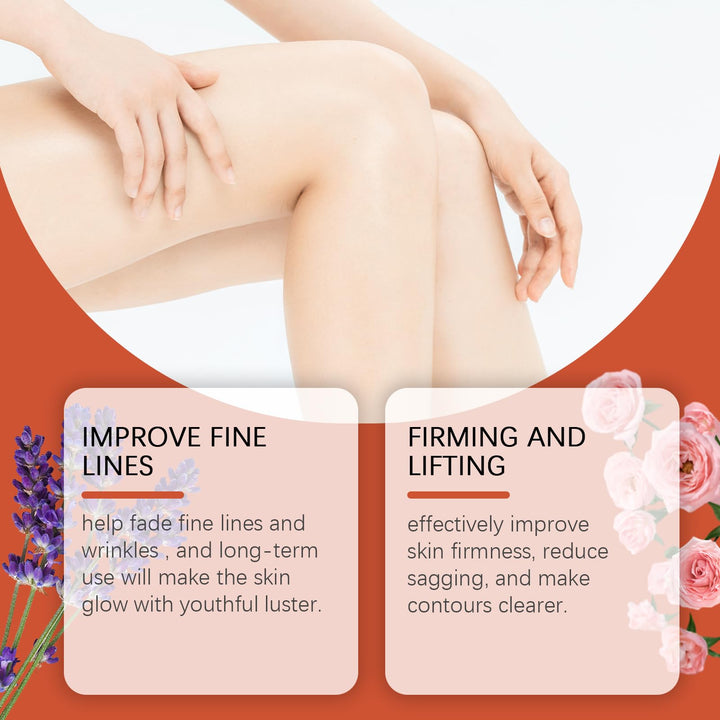 Magic Body Firming Oil – Full Body Use, Hydrating and Firming Skin Oil for Arms, Chest, and Thighs – with Vitamin E, Rosehip, and Almond Oils